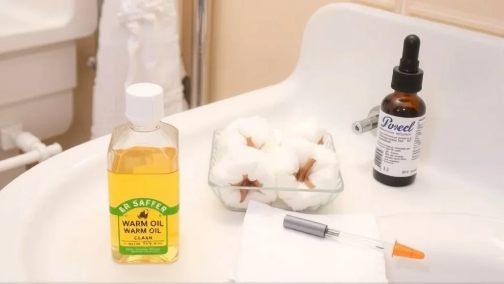 Hur får man ut vax ur örat på ett säkert sätt