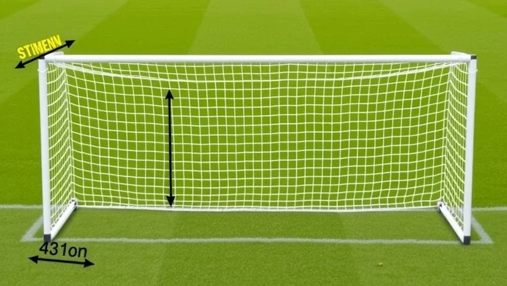 Hur högt är ett 11 manna mål