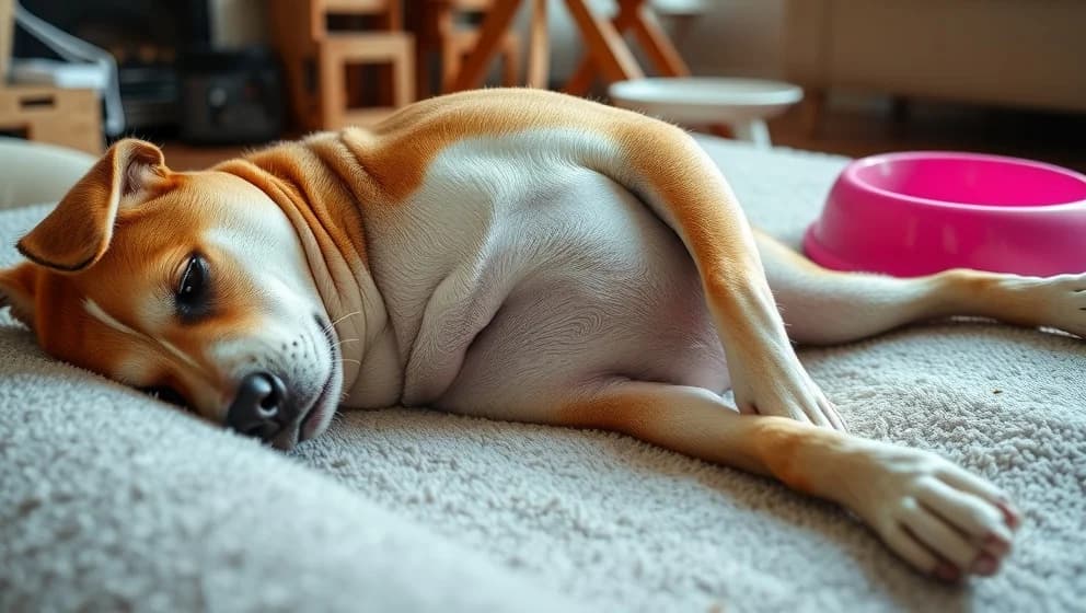 Vad gör du mot hund lös i magen